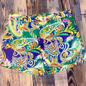 Ralph Lauren size 2 Paisley Shorts